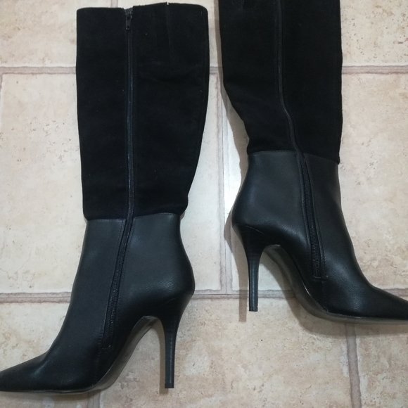 NWOT!! Sexy Nine West black boots! - Picture 3 of 6